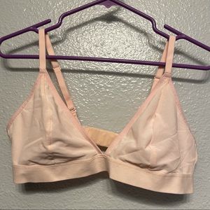 Baby Pink Old Navy Mesh Triangle Bra
